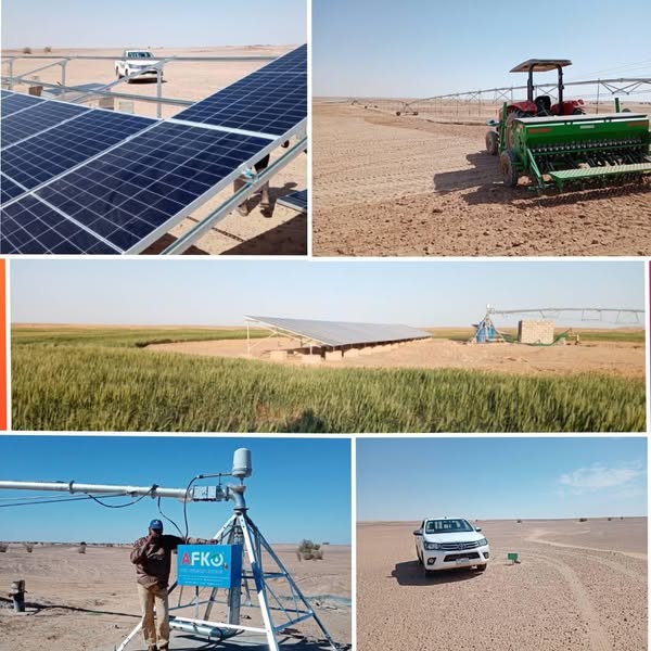 Solar-powered agriculture project
